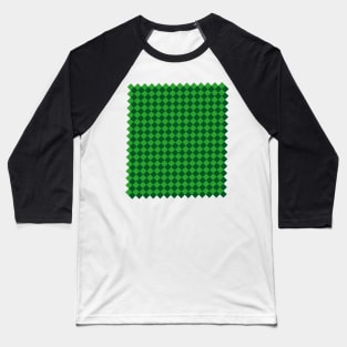 Beautiful green   squares Baseball T-Shirt